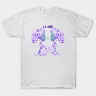 Vibrant Zodiac Gemini T-Shirt